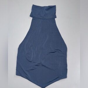 Forever 21 Knit Turtle Heather Top in Blue Size Small (New)